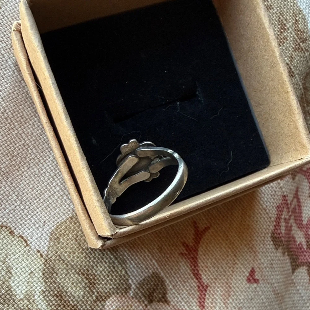 Turquoise Silver Ring - Picture 5 of 5